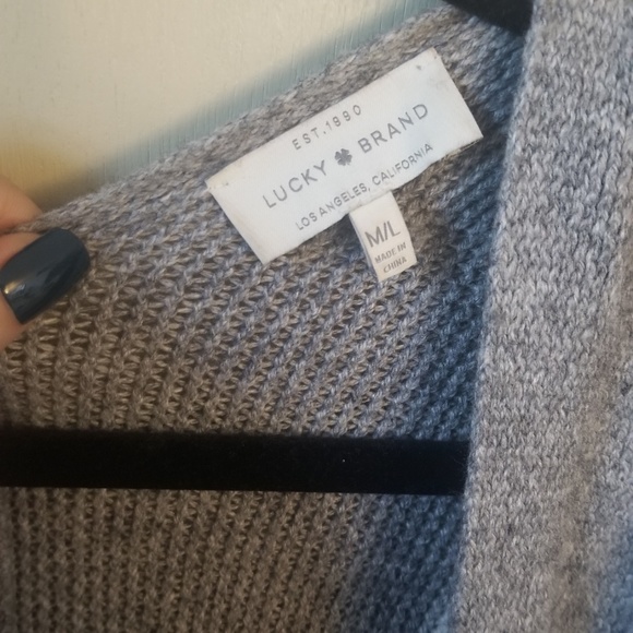 Lucky Brand Sweaters | Poncho - Picture 2 of 3